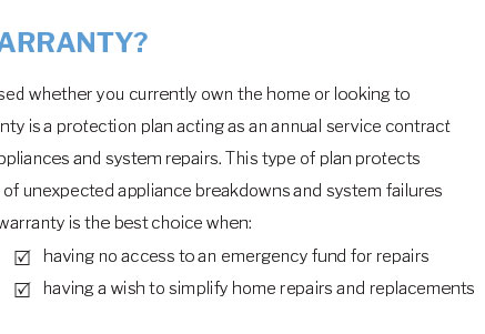 how do home warranties work